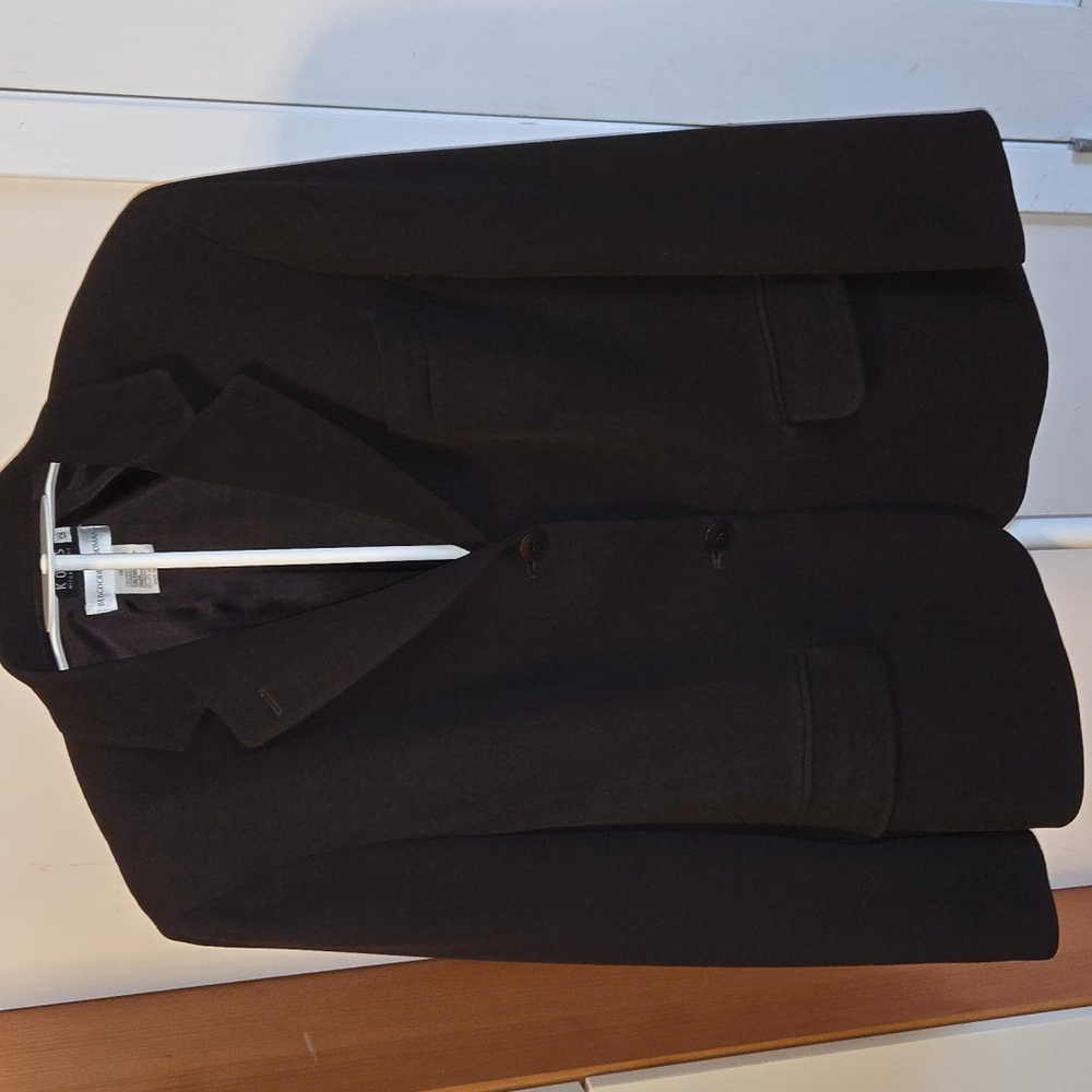 KORS MICHAEL KORS Brown Blazer Wool EUC Sz 12 ITALY 🇮🇹